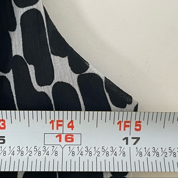 JBS Chiffon Midi Dress Size 6 Flirty Ruffles Whimsygoth Whimsical Y2K 90s Multi - Picture 11 of 11